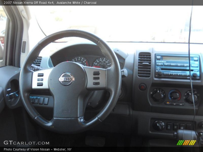 Avalanche White / Charcoal 2007 Nissan Xterra Off Road 4x4