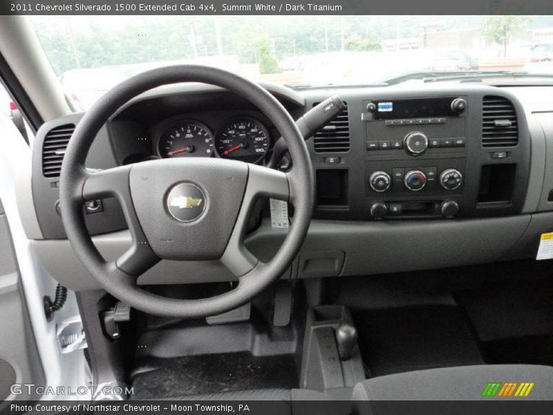 Dashboard of 2011 Silverado 1500 Extended Cab 4x4