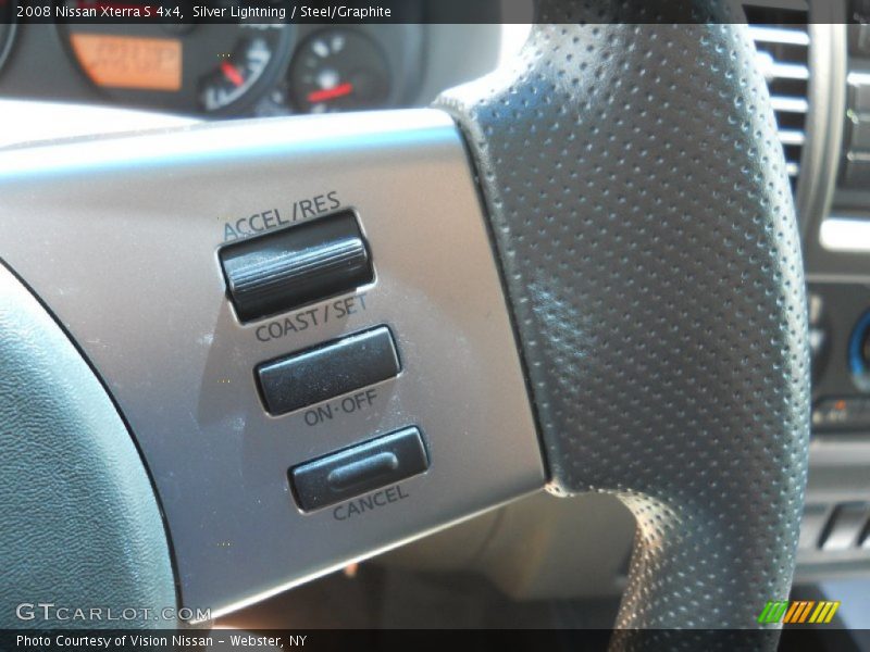 Silver Lightning / Steel/Graphite 2008 Nissan Xterra S 4x4