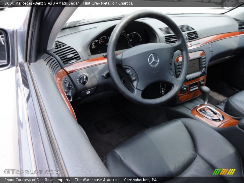 Flint Grey Metallic / Charcoal 2006 Mercedes-Benz S 430 4Matic Sedan