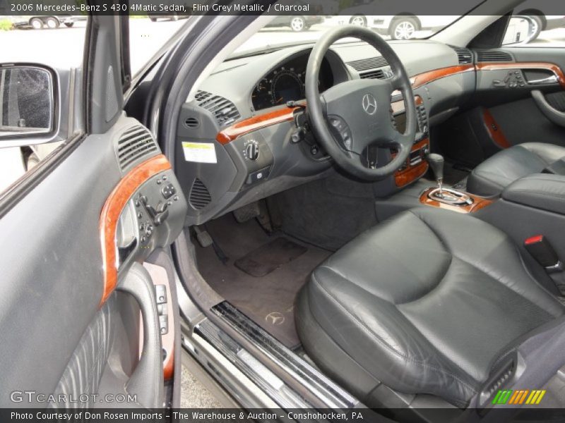 Flint Grey Metallic / Charcoal 2006 Mercedes-Benz S 430 4Matic Sedan