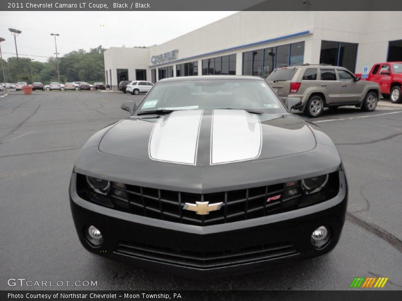 Black / Black 2011 Chevrolet Camaro LT Coupe