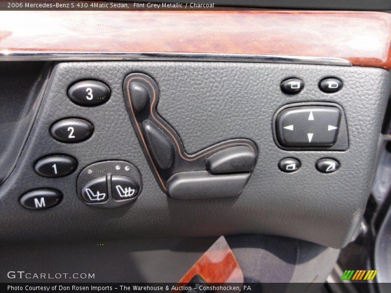 Flint Grey Metallic / Charcoal 2006 Mercedes-Benz S 430 4Matic Sedan