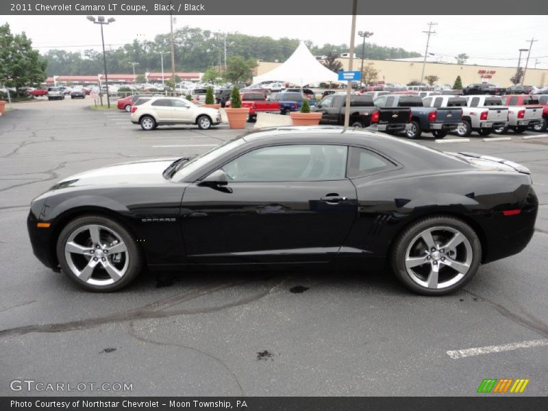 Black / Black 2011 Chevrolet Camaro LT Coupe