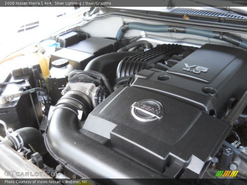 Silver Lightning / Steel/Graphite 2008 Nissan Xterra S 4x4