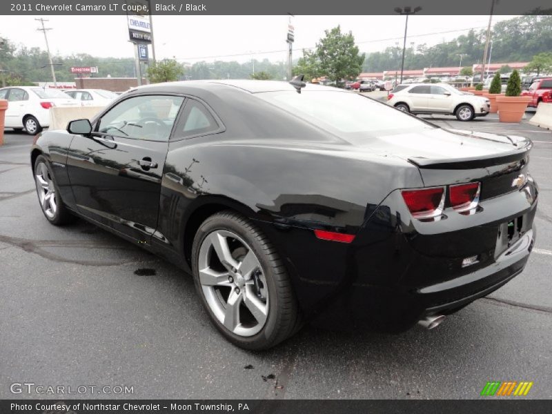 Black / Black 2011 Chevrolet Camaro LT Coupe