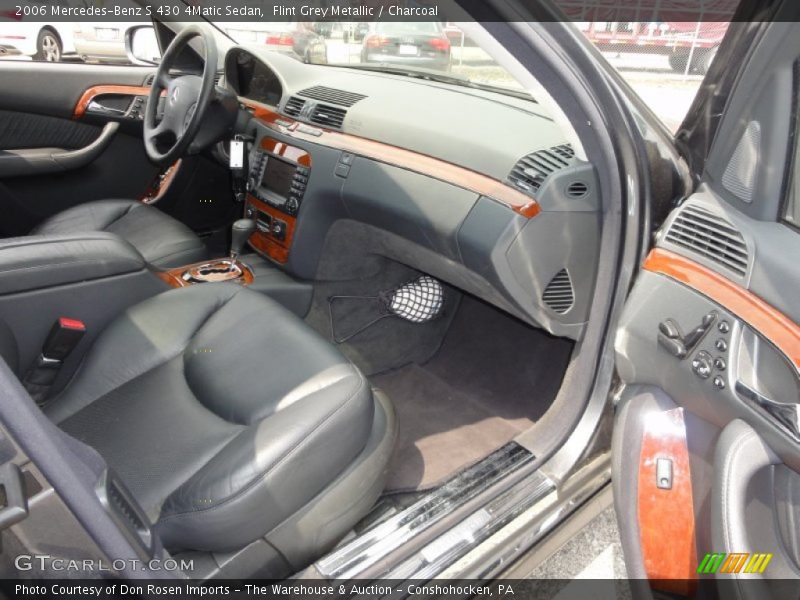 Flint Grey Metallic / Charcoal 2006 Mercedes-Benz S 430 4Matic Sedan