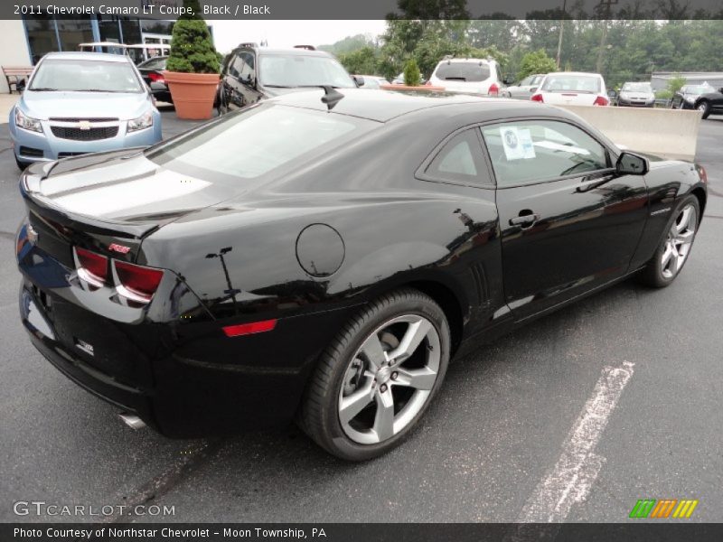 Black / Black 2011 Chevrolet Camaro LT Coupe