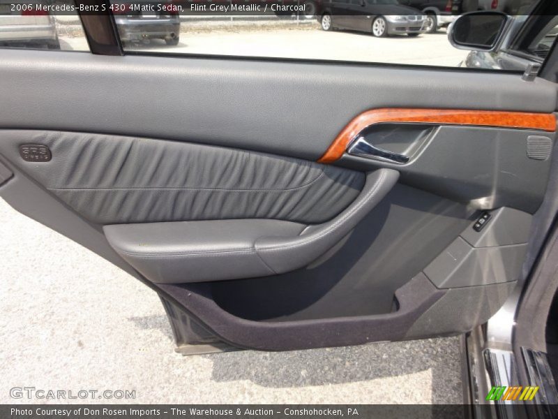 Flint Grey Metallic / Charcoal 2006 Mercedes-Benz S 430 4Matic Sedan