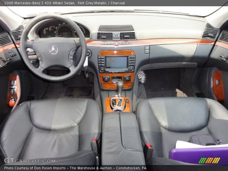 Flint Grey Metallic / Charcoal 2006 Mercedes-Benz S 430 4Matic Sedan
