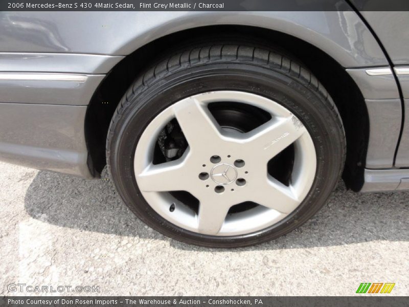 Flint Grey Metallic / Charcoal 2006 Mercedes-Benz S 430 4Matic Sedan