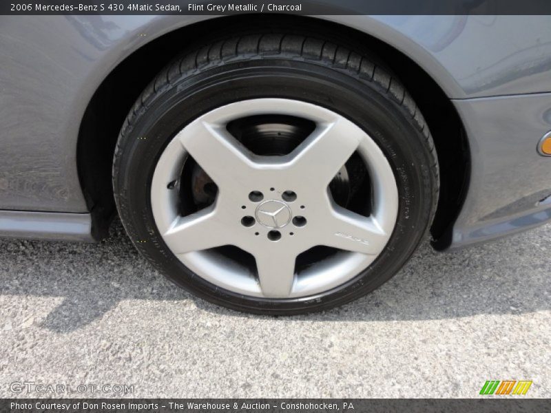 Flint Grey Metallic / Charcoal 2006 Mercedes-Benz S 430 4Matic Sedan