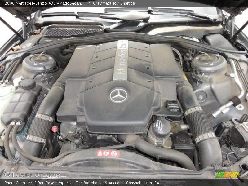 Flint Grey Metallic / Charcoal 2006 Mercedes-Benz S 430 4Matic Sedan