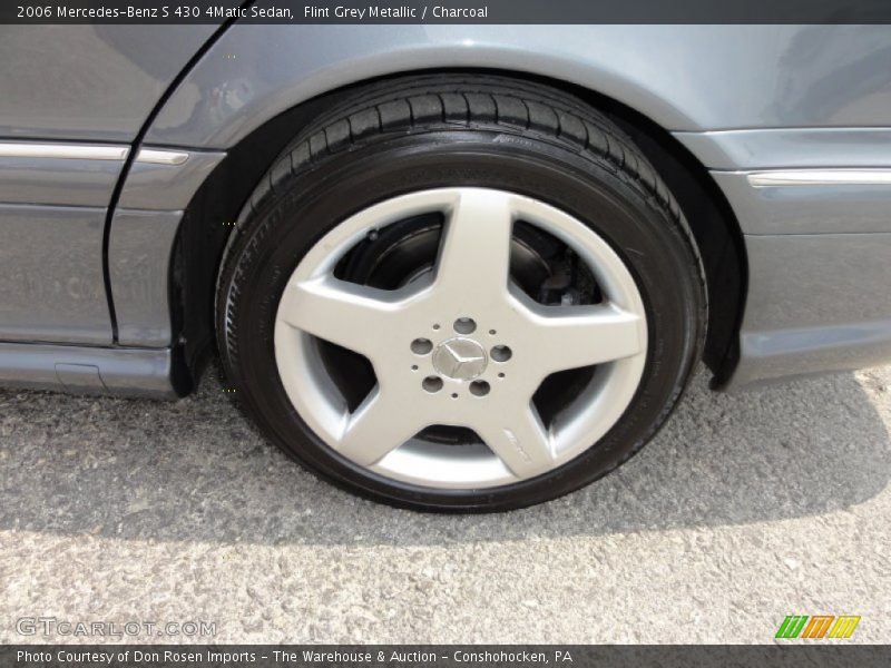 Flint Grey Metallic / Charcoal 2006 Mercedes-Benz S 430 4Matic Sedan
