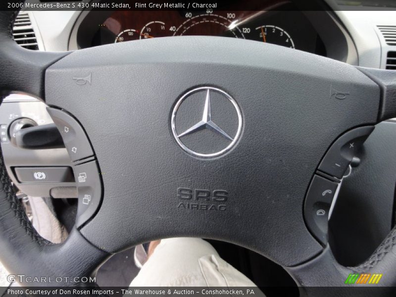 Flint Grey Metallic / Charcoal 2006 Mercedes-Benz S 430 4Matic Sedan