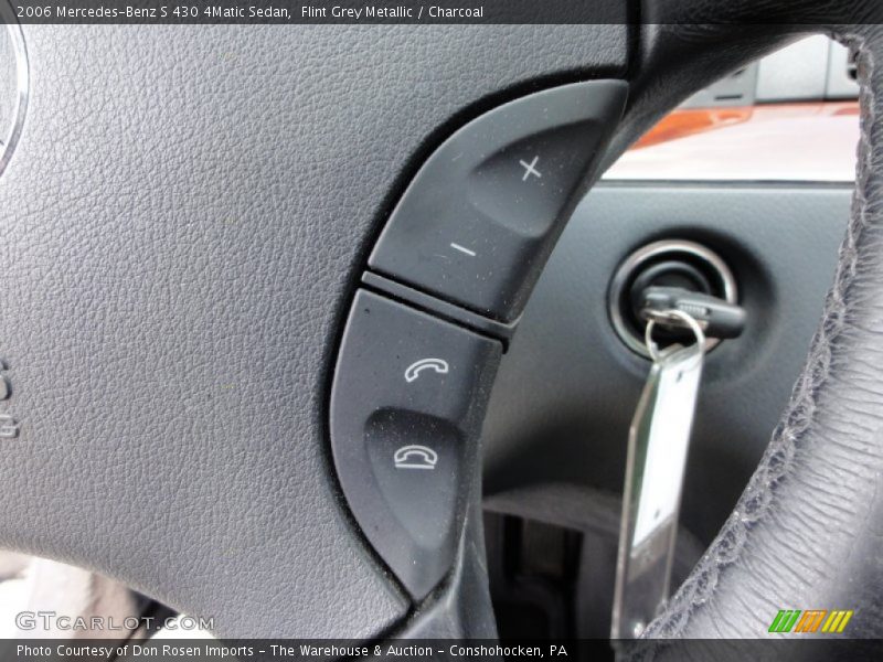 Flint Grey Metallic / Charcoal 2006 Mercedes-Benz S 430 4Matic Sedan