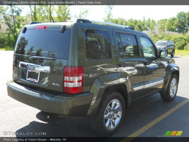 Jeep Green Metallic / Pastel Slate Gray 2008 Jeep Liberty Limited 4x4