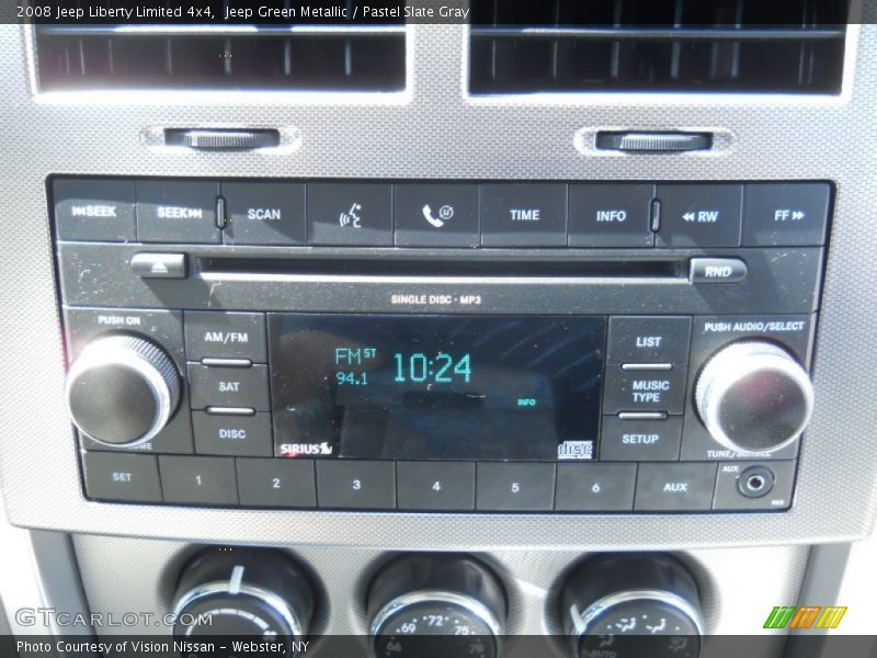 Jeep Green Metallic / Pastel Slate Gray 2008 Jeep Liberty Limited 4x4