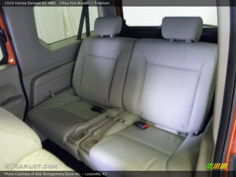 Citrus Fire Metallic / Titanium 2009 Honda Element EX AWD