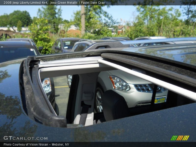 Jeep Green Metallic / Pastel Slate Gray 2008 Jeep Liberty Limited 4x4