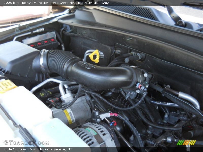 Jeep Green Metallic / Pastel Slate Gray 2008 Jeep Liberty Limited 4x4