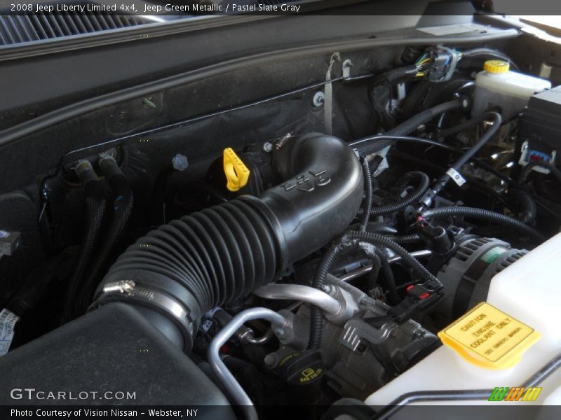 Jeep Green Metallic / Pastel Slate Gray 2008 Jeep Liberty Limited 4x4