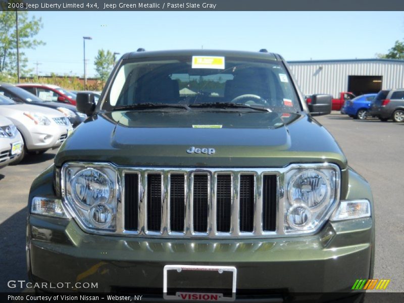 Jeep Green Metallic / Pastel Slate Gray 2008 Jeep Liberty Limited 4x4