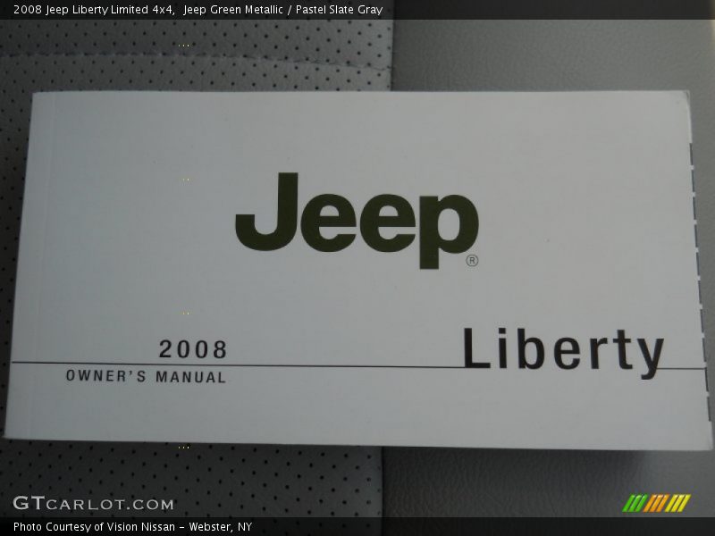 Jeep Green Metallic / Pastel Slate Gray 2008 Jeep Liberty Limited 4x4