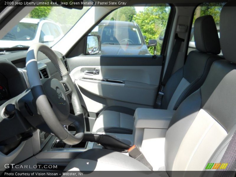 Jeep Green Metallic / Pastel Slate Gray 2008 Jeep Liberty Limited 4x4