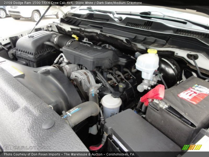  2009 Ram 1500 TRX4 Crew Cab 4x4 Engine - 4.7 Liter SOHC 16-Valve Flex-Fuel V8