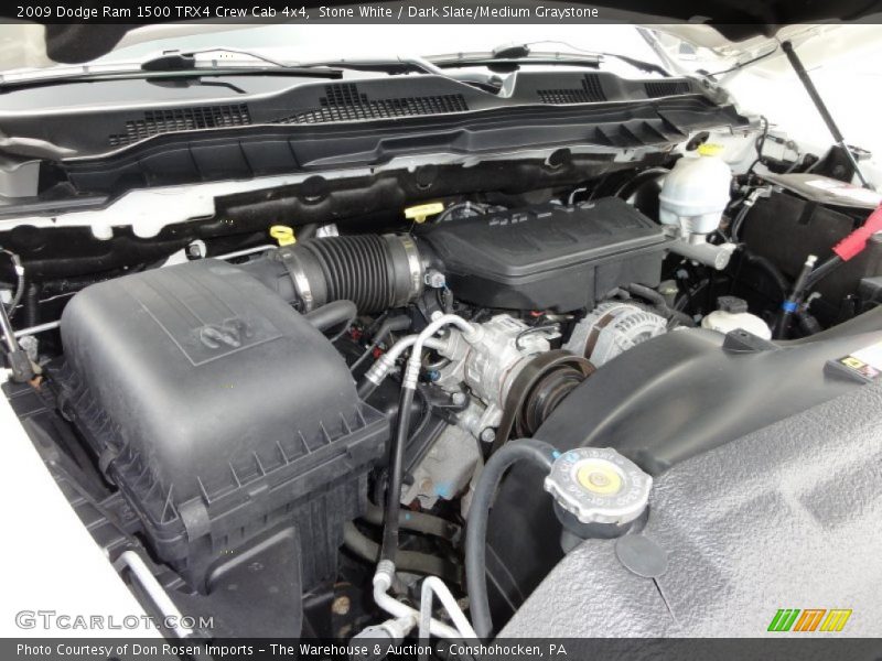  2009 Ram 1500 TRX4 Crew Cab 4x4 Engine - 4.7 Liter SOHC 16-Valve Flex-Fuel V8