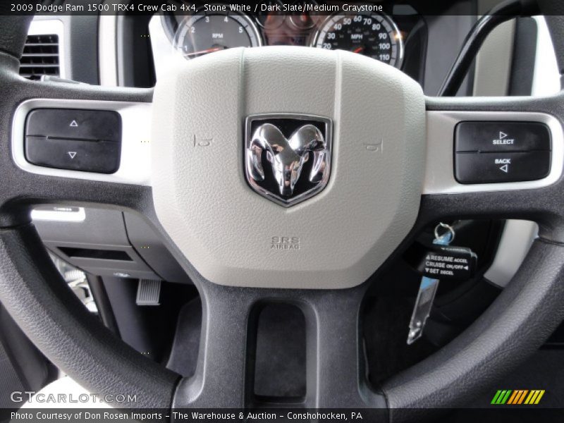 Controls of 2009 Ram 1500 TRX4 Crew Cab 4x4