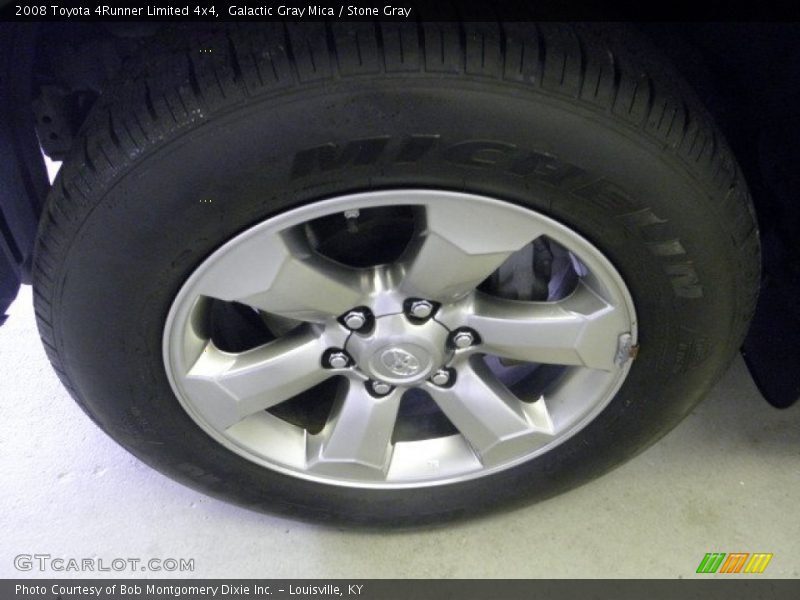 Galactic Gray Mica / Stone Gray 2008 Toyota 4Runner Limited 4x4