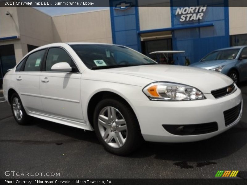 Summit White / Ebony 2011 Chevrolet Impala LT