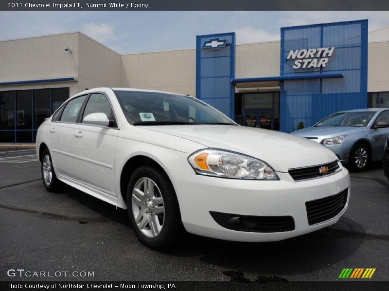 Summit White / Ebony 2011 Chevrolet Impala LT