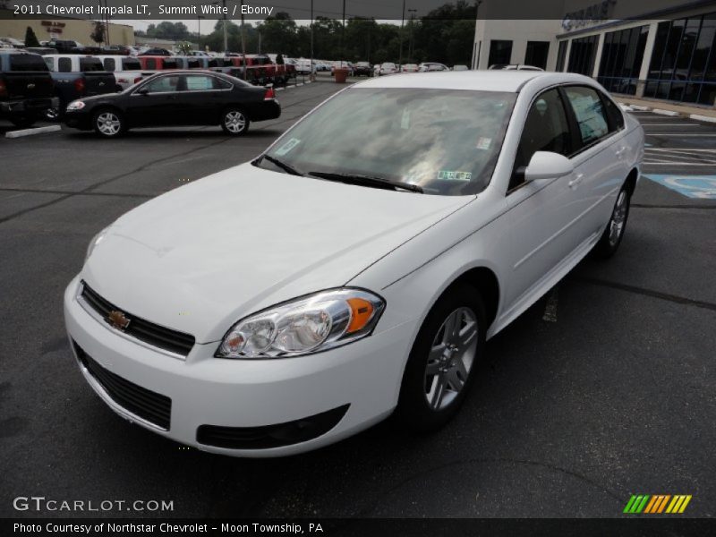 Summit White / Ebony 2011 Chevrolet Impala LT
