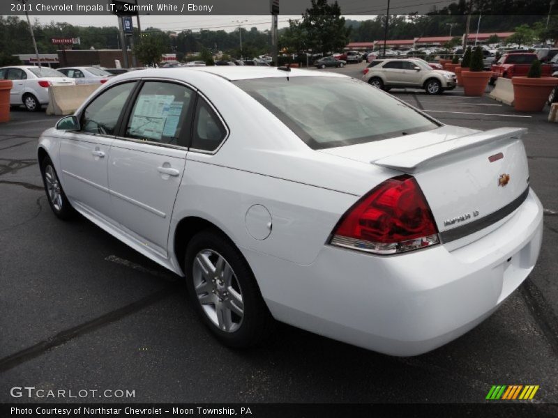 Summit White / Ebony 2011 Chevrolet Impala LT