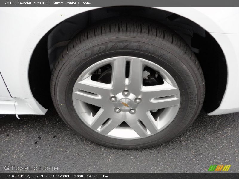 Summit White / Ebony 2011 Chevrolet Impala LT