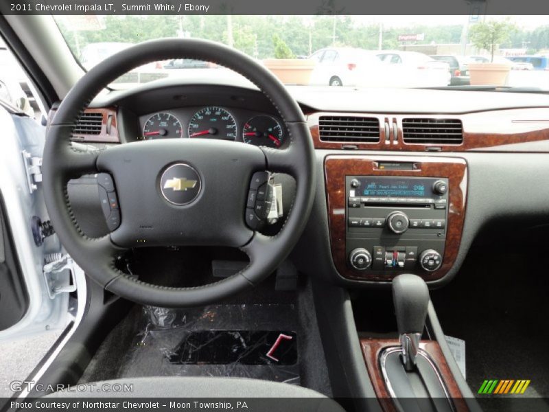 Summit White / Ebony 2011 Chevrolet Impala LT