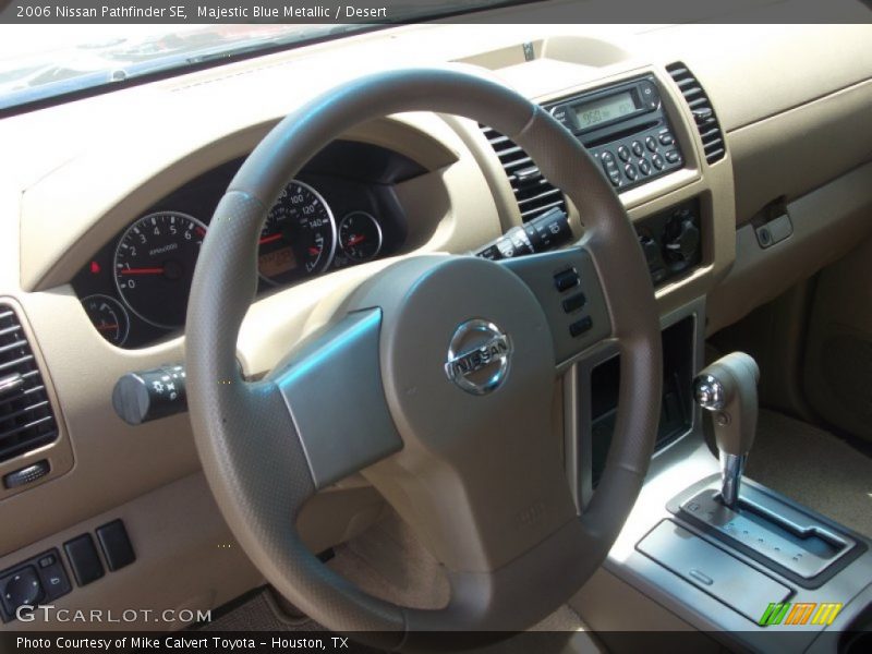 Majestic Blue Metallic / Desert 2006 Nissan Pathfinder SE