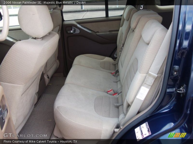 Majestic Blue Metallic / Desert 2006 Nissan Pathfinder SE