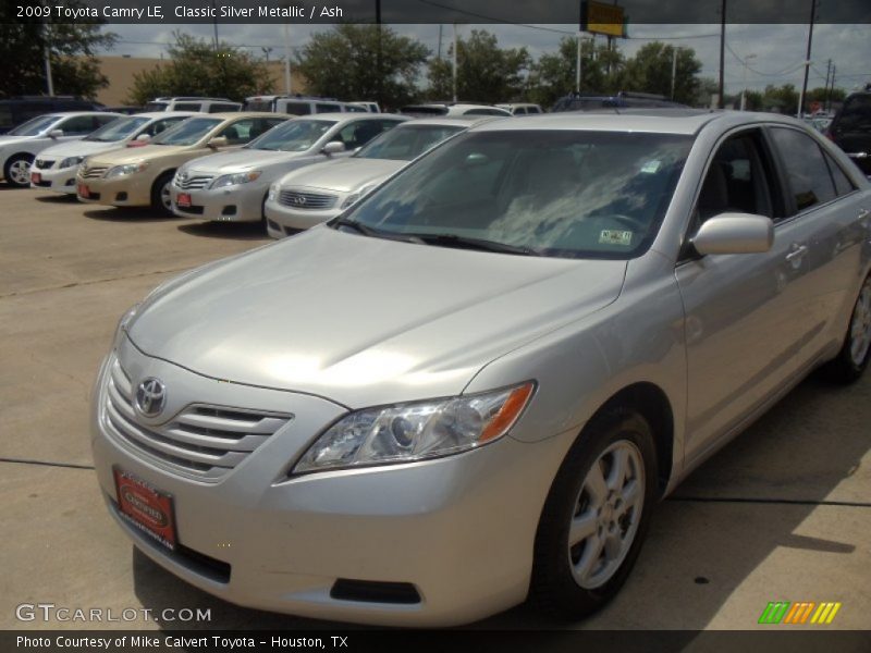 Classic Silver Metallic / Ash 2009 Toyota Camry LE