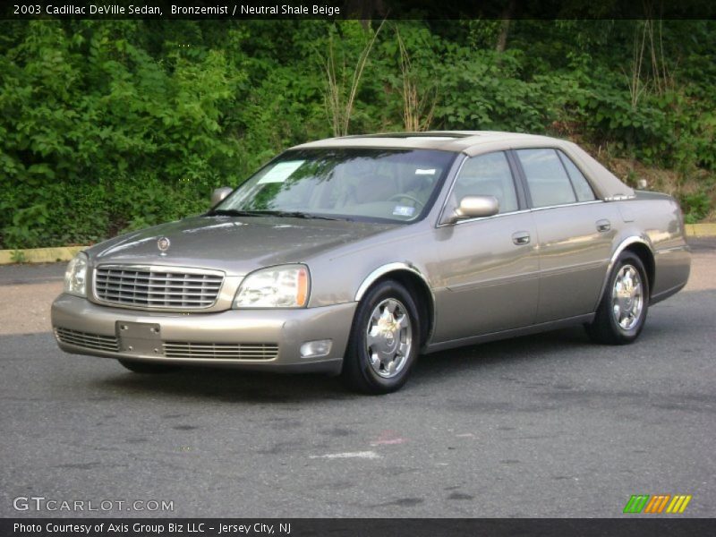 Bronzemist / Neutral Shale Beige 2003 Cadillac DeVille Sedan