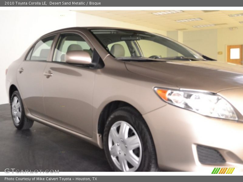 Desert Sand Metallic / Bisque 2010 Toyota Corolla LE