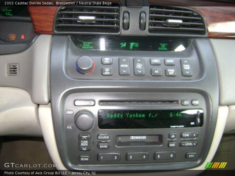 Bronzemist / Neutral Shale Beige 2003 Cadillac DeVille Sedan
