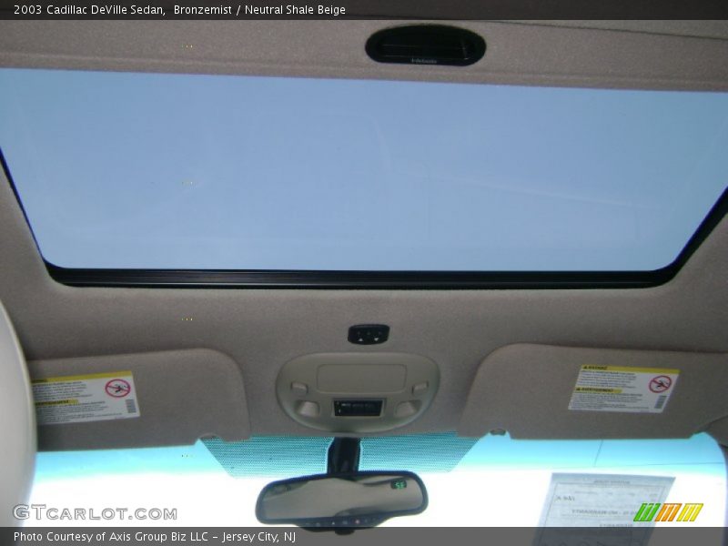 Bronzemist / Neutral Shale Beige 2003 Cadillac DeVille Sedan