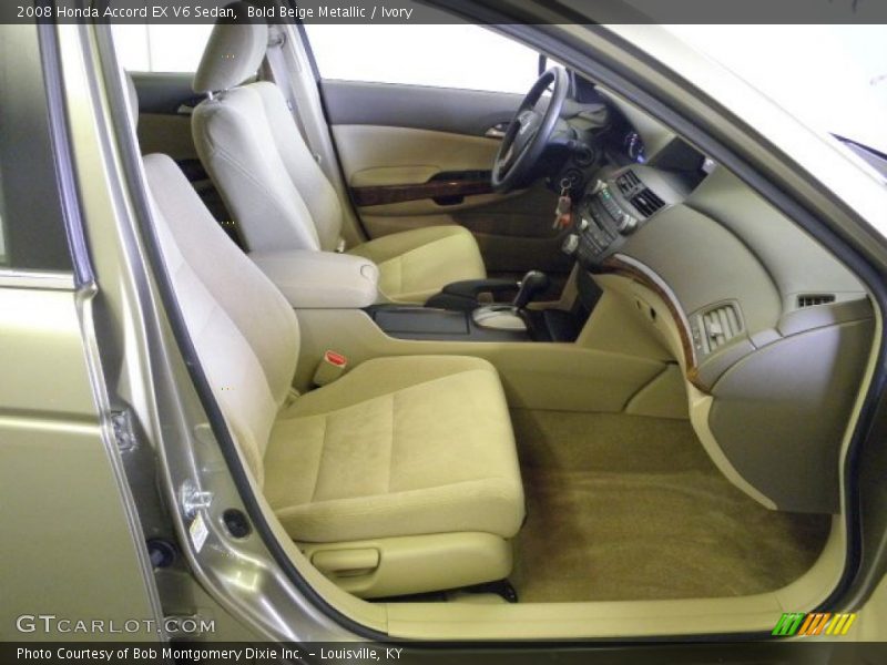 Bold Beige Metallic / Ivory 2008 Honda Accord EX V6 Sedan