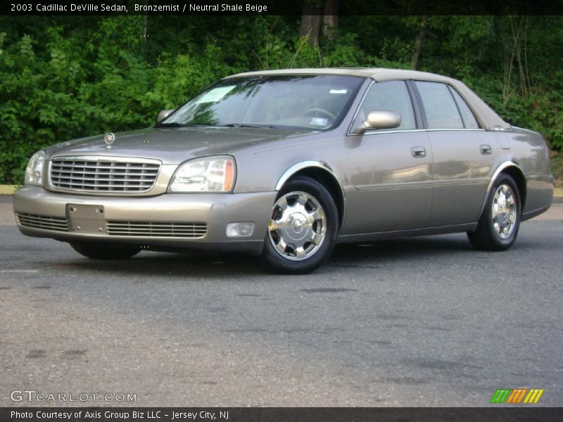 Bronzemist / Neutral Shale Beige 2003 Cadillac DeVille Sedan