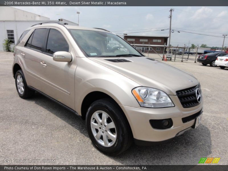 Desert Silver Metallic / Macadamia 2006 Mercedes-Benz ML 350 4Matic