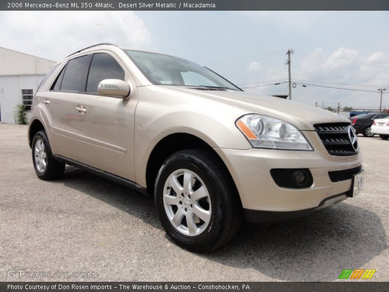 Desert Silver Metallic / Macadamia 2006 Mercedes-Benz ML 350 4Matic